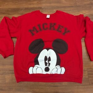 Mickey Junior Red Sweater